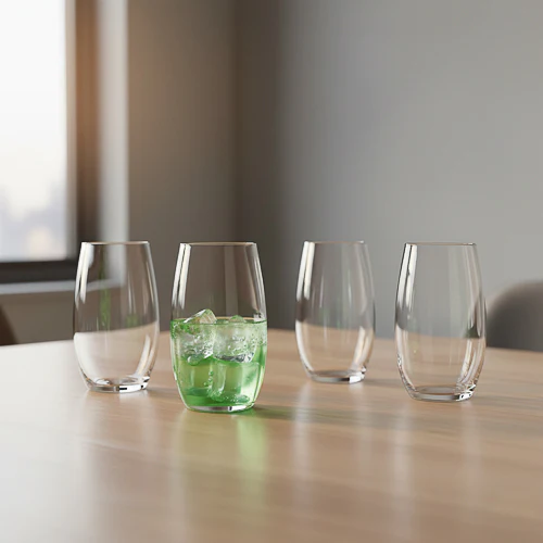 Set of Four Menades Hi Ball Glasses