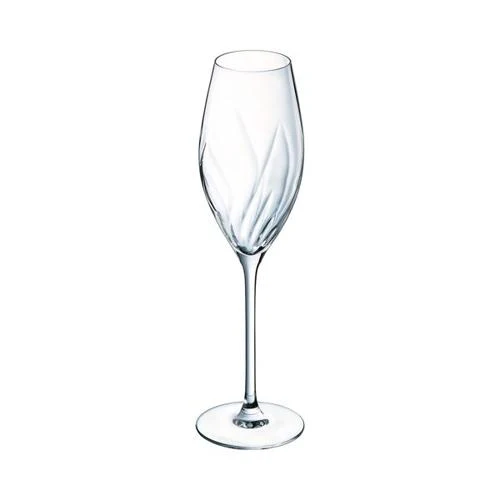 Set of Four Swirly Flute Glasses - Image 2