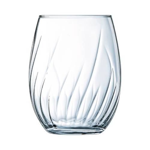 Set of Four Swirly Glass Tumblers - Image 2