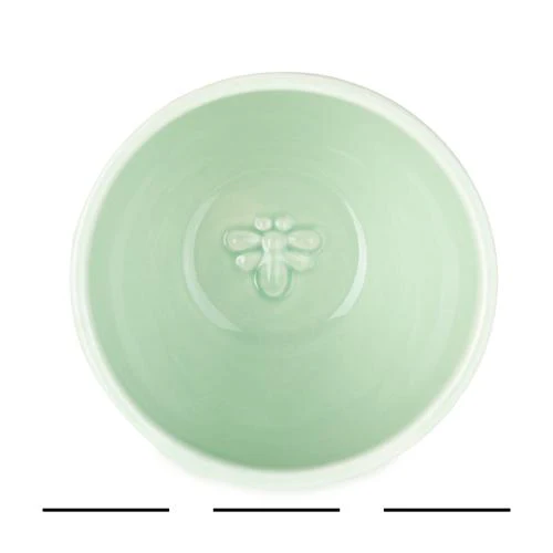 Set of Three Ceramic Nibble Bowls with Bee Detail - Image 4