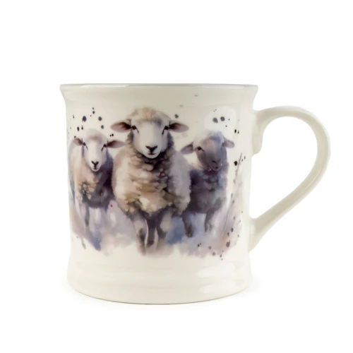 Sheep Theme Tankard Coffee Mug - Image 2