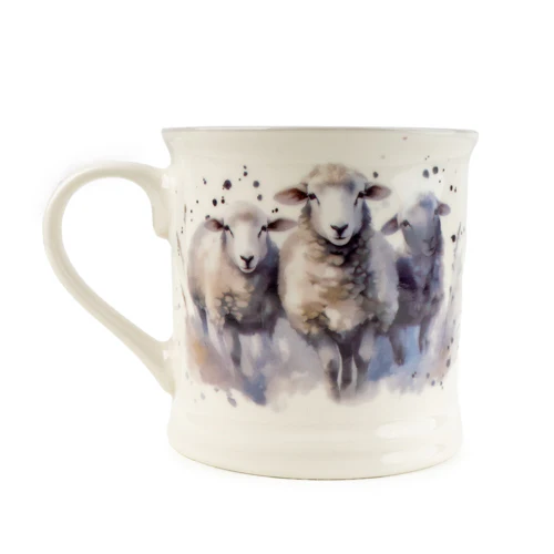 Sheep Theme Tankard Coffee Mug - Image 3
