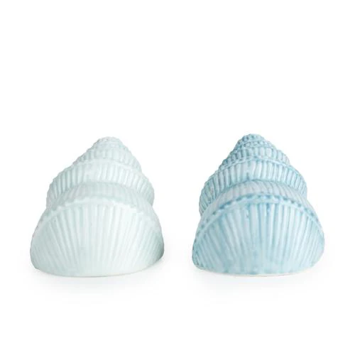 Reactive Glaze Shell Salt & Pepper Pots - Image 3