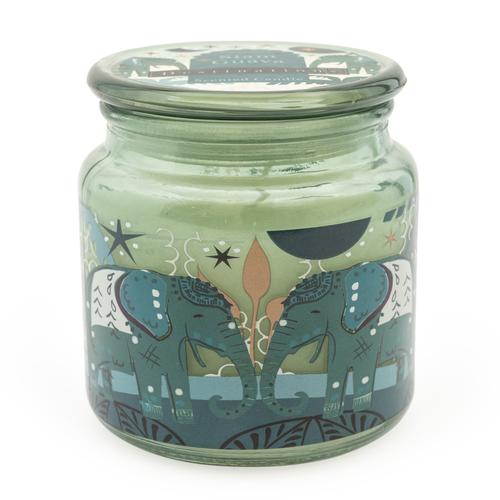 Siam Guava Thai Flower Market Scent Lidded Candle Jar
