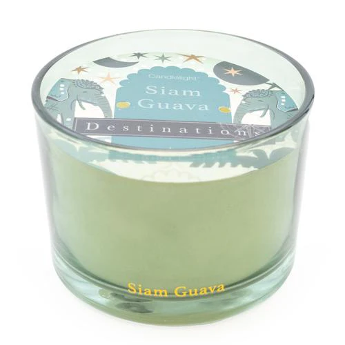 Siam Guava Thai Flower Market Scent Two Wick Candle