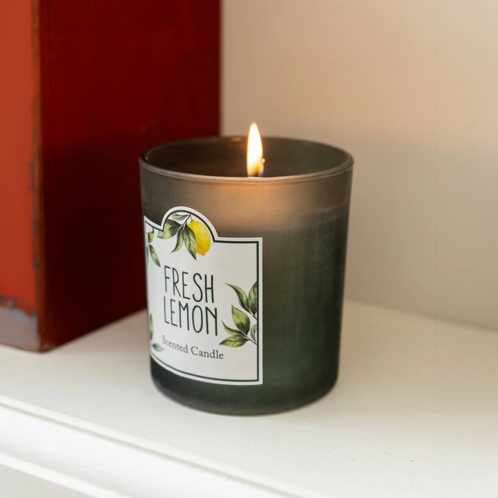 Lemon Bliss Wax Pot with Sicilian Basil & Wild Lemon Essence - Image 2