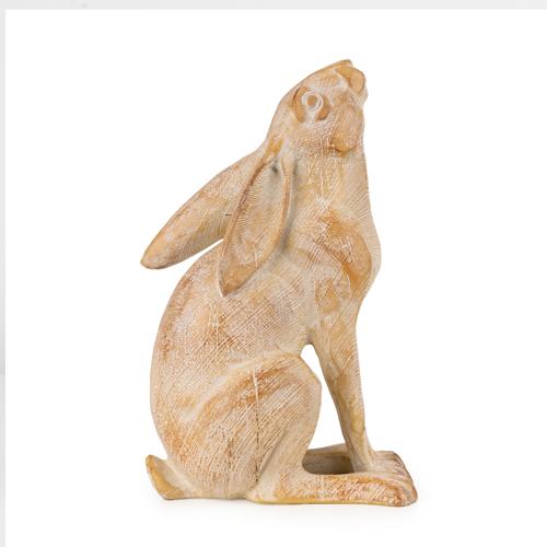 Sitting Resin Rabbit - 20.5cm - Image 2