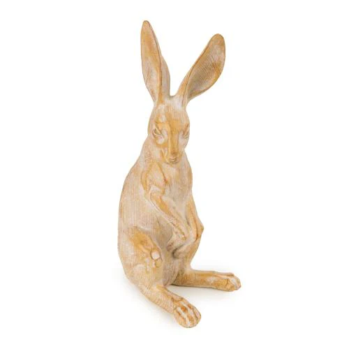 Sitting Resin Rabbit Ornament - 26cm - Image 4
