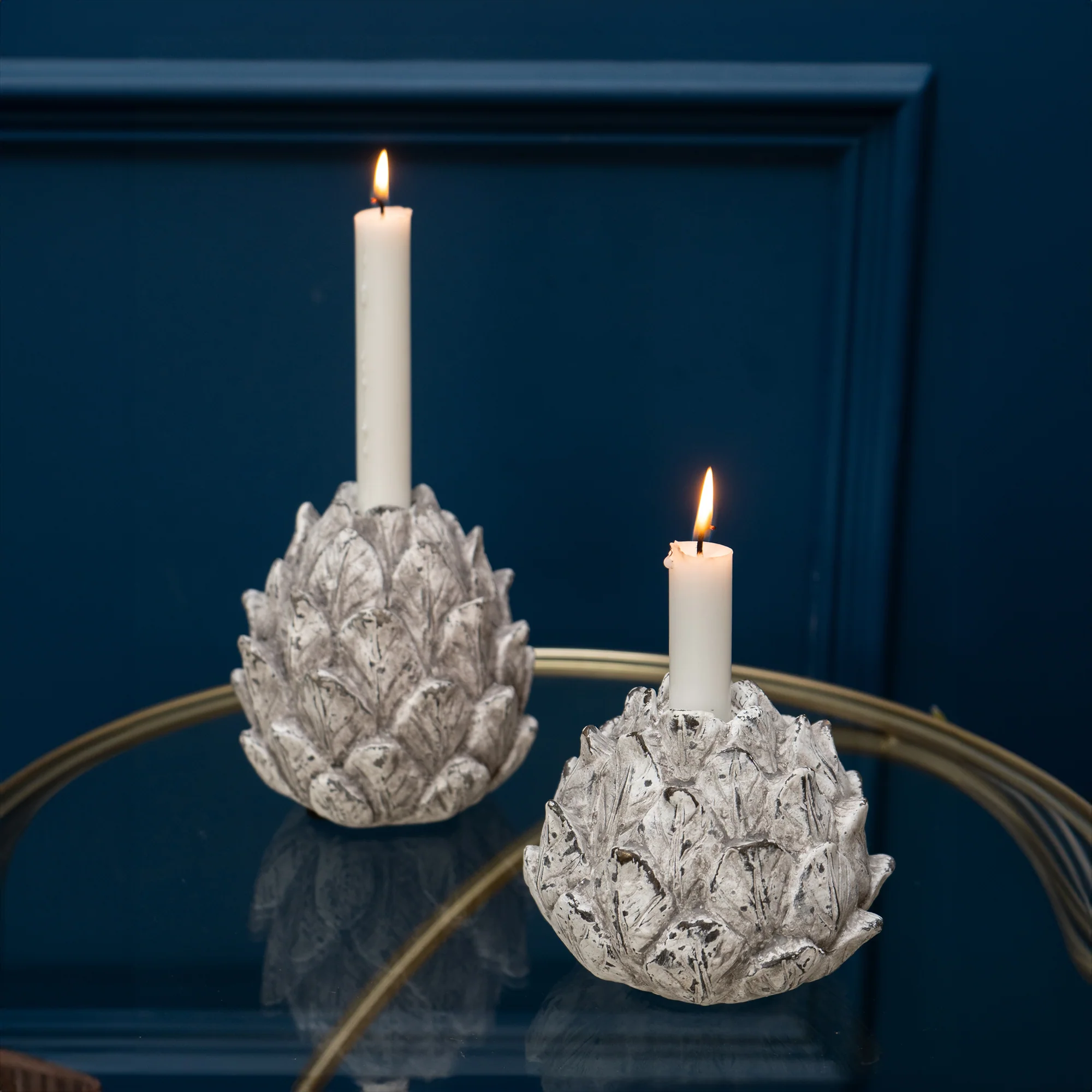 Small Artichoke Candleholder - Image 2