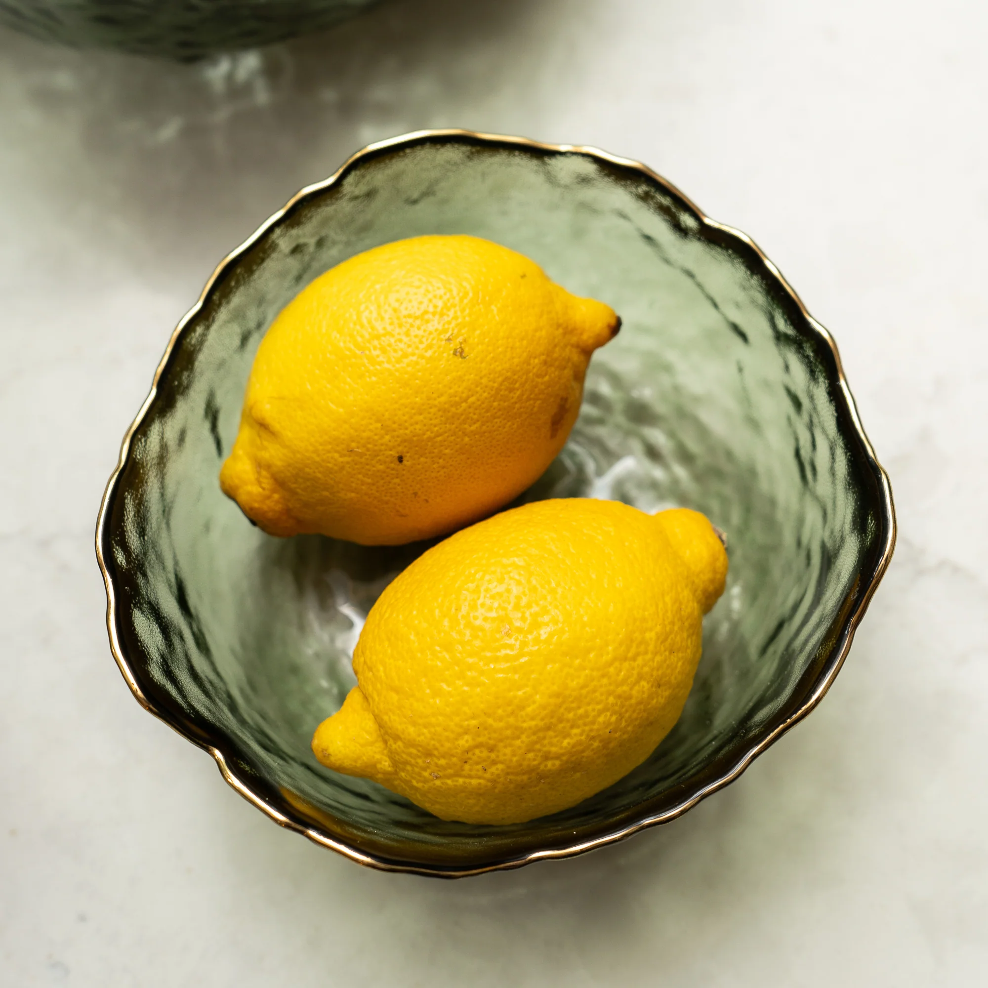 Charming Small Green Glass Bowl - Image 2