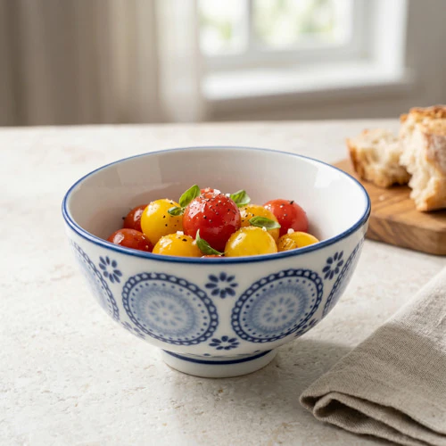 Blue & White Small Round Bowl