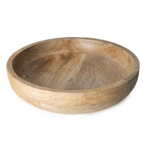 Small Round Mango Wood Bowl - Image 7