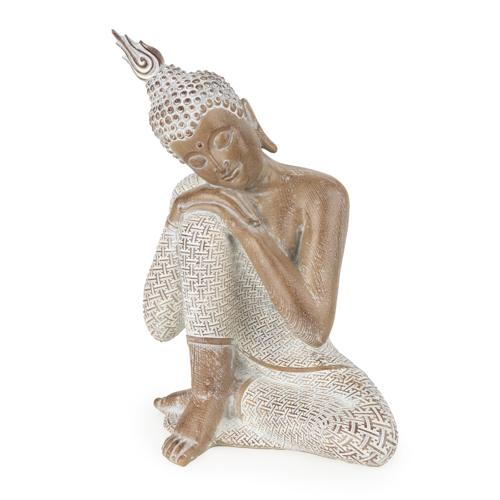 Small Sitting Resin Buddha Ornament - Image 8