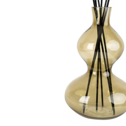 1000ml Glass Bubble Reed Diffuser With Basil, Lime & Mandarin Scent - Image 3