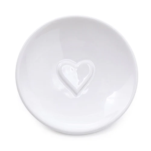 Embossed Heart Soap Dish - Image 4
