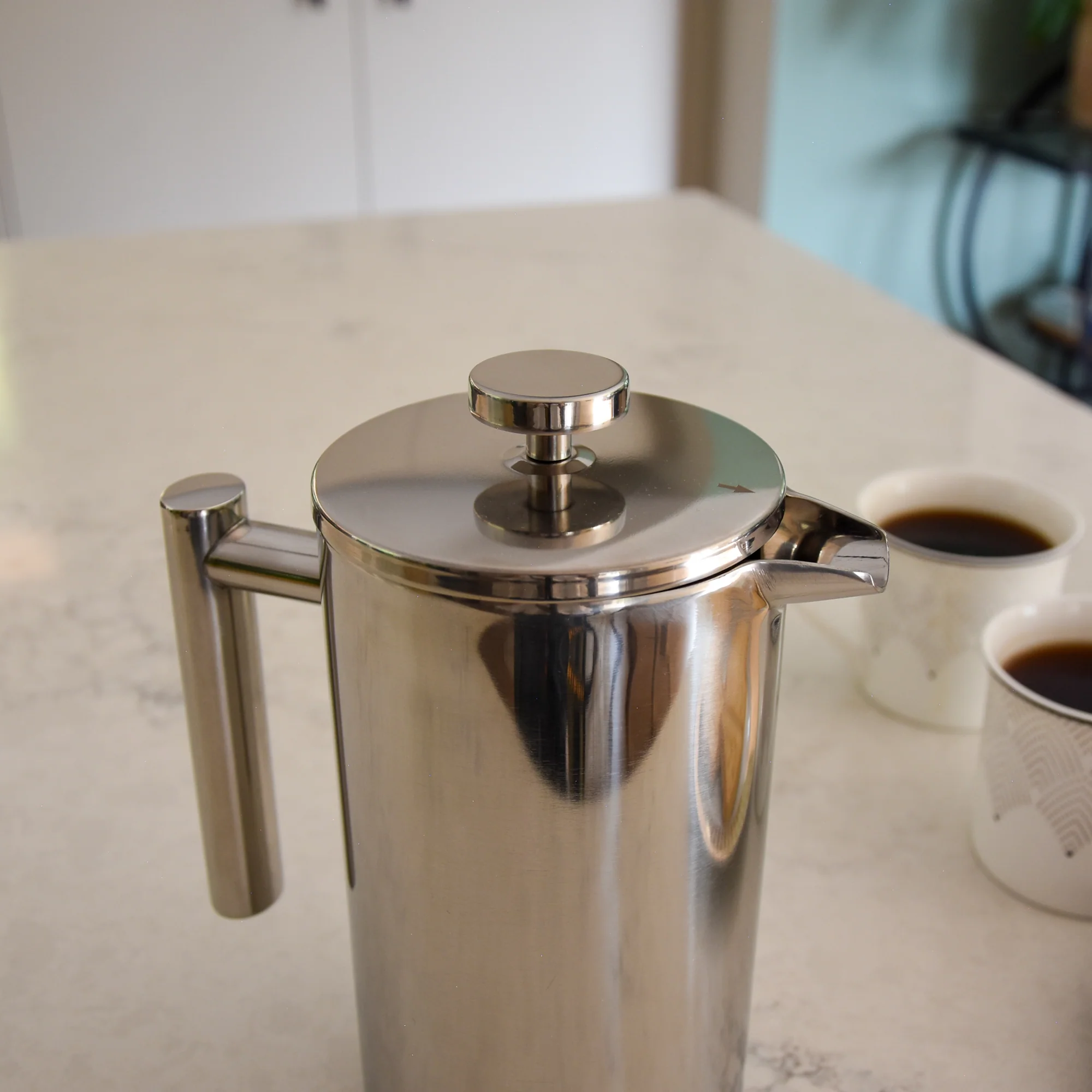 Stainless Steel Cafetière - Image 3