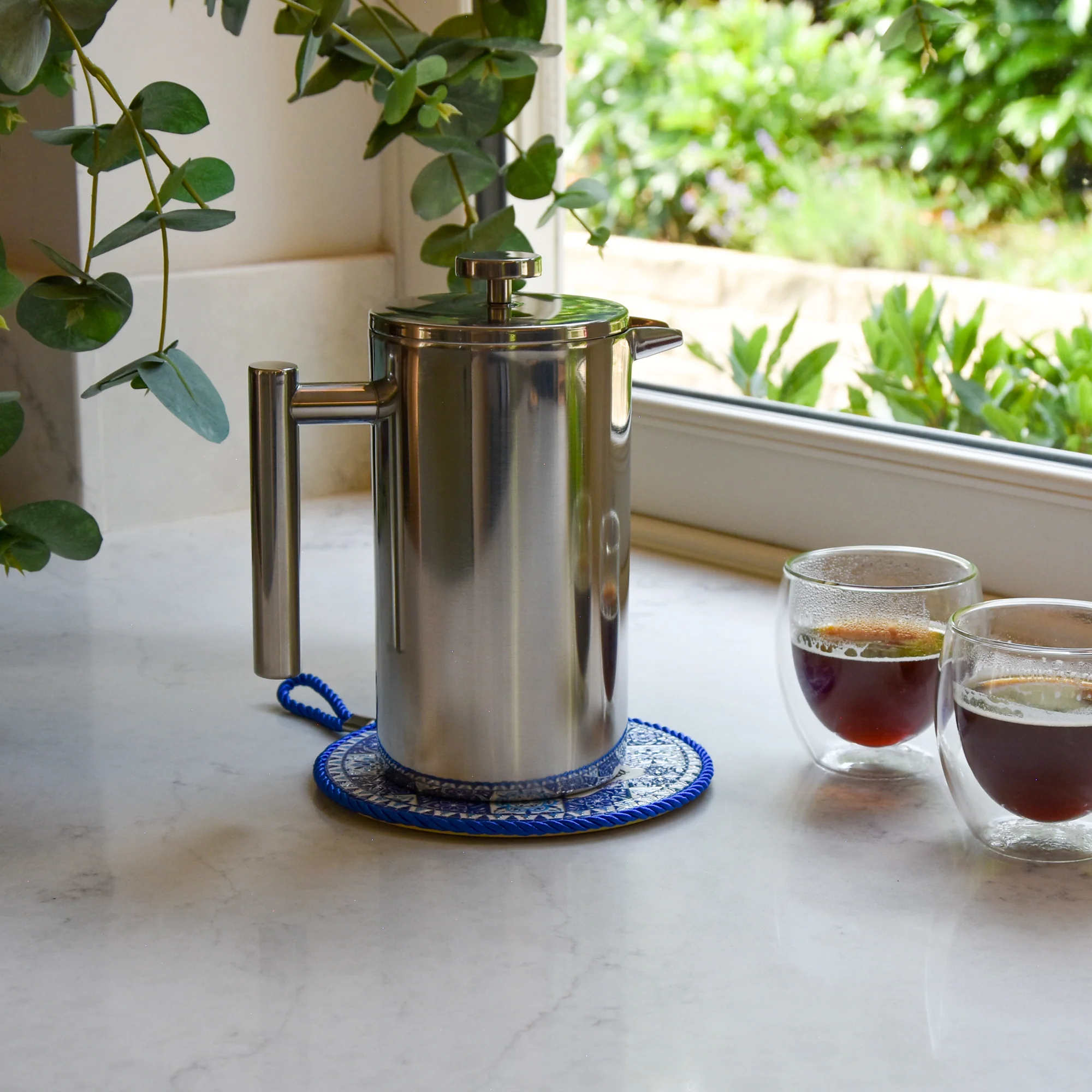 Stainless Steel Cafetière - Image 4