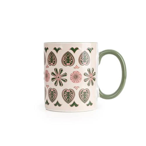 Straight-Sided Green Mug with Meze Decal - Image 4