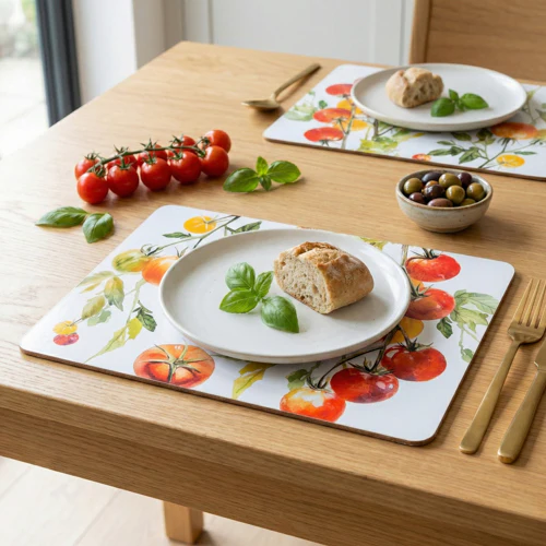 Set of 4 Placemats Tomatoes