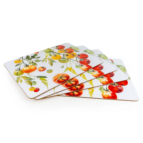 Set of 4 Placemats Tomatoes - Image 2