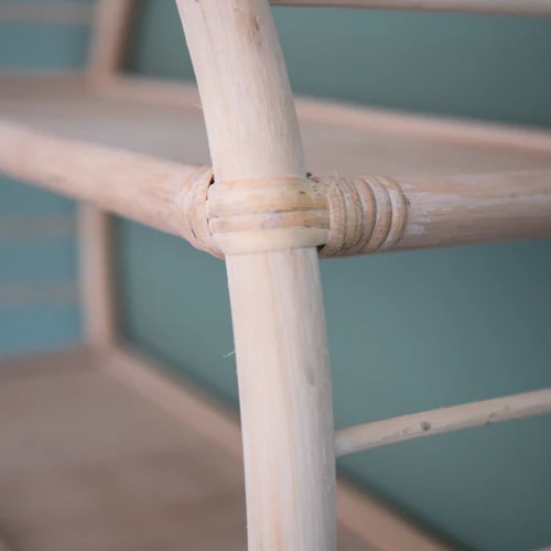 Tall Natural Rattan Shelf Unit - Image 11
