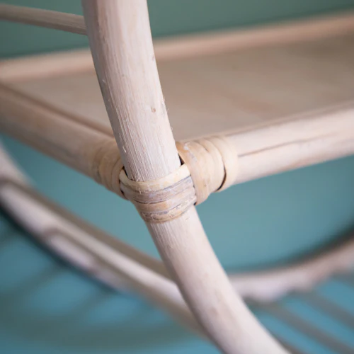 Tall Natural Rattan Shelf Unit - Image 6