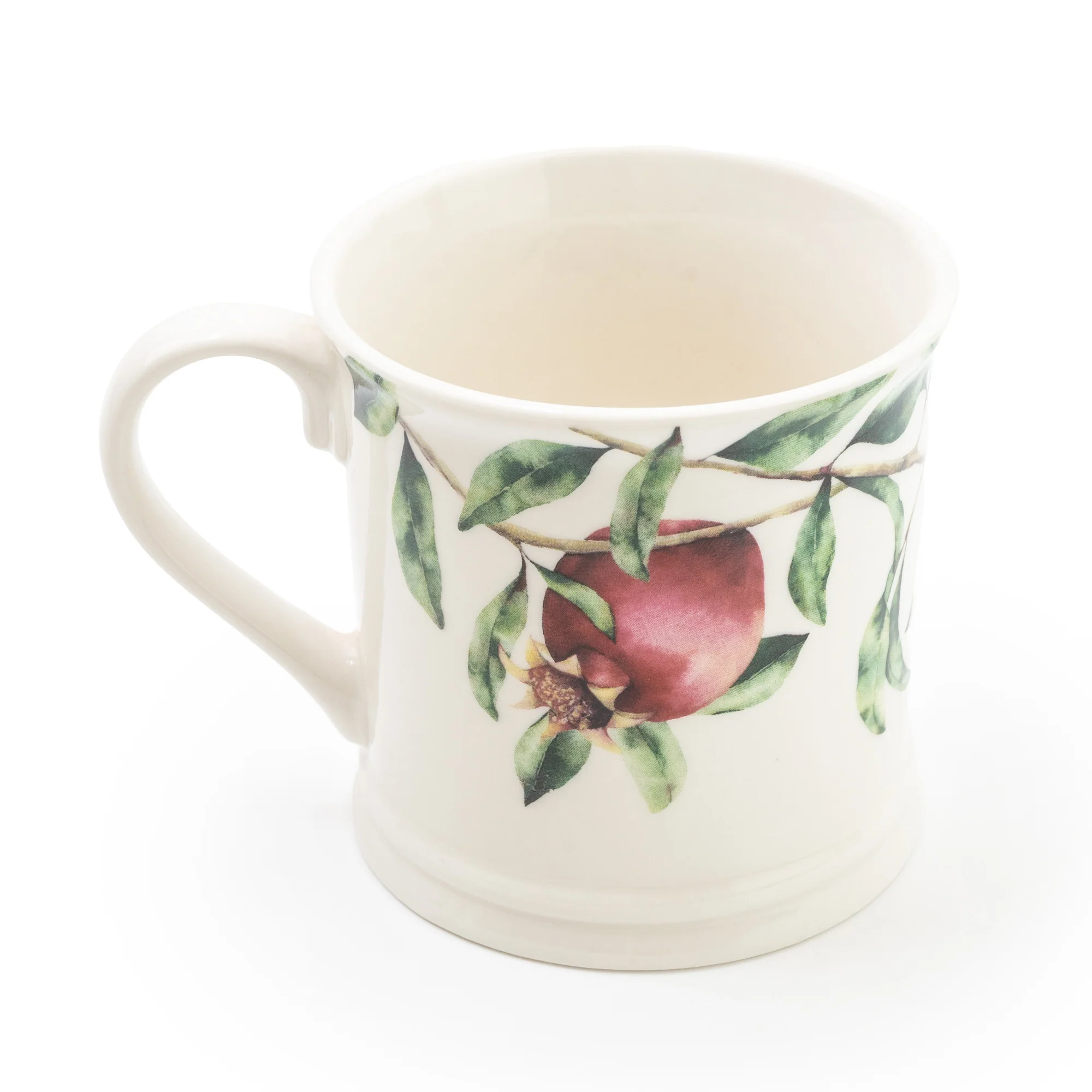 Tankard Mug Pomegranate - White - Image 3
