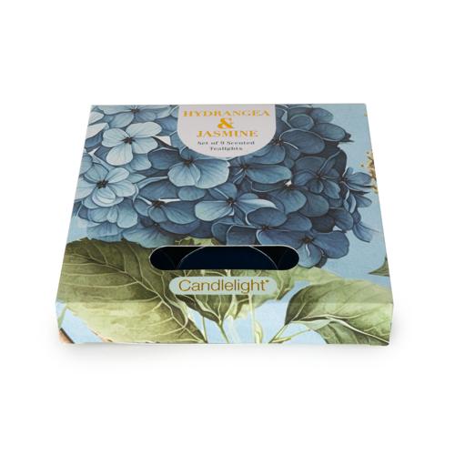 Set of 9 Hydrangea & Jasmine Tealights - Image 4