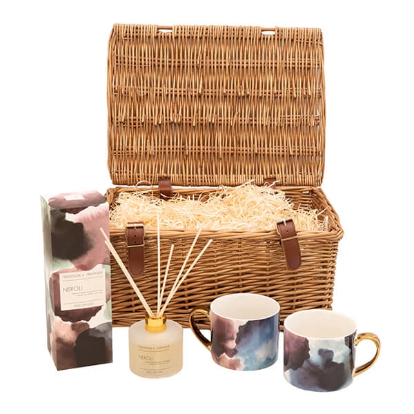 The Madison & Mayfair Gift Hamper in a Brown Woven Basket - Image 2