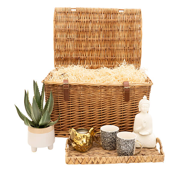 The Manhattan Gift Hamper in a Brown Woven Basket - Image 2