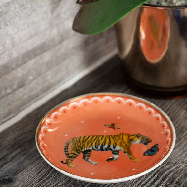 Tiger Print Design Trinket Dish - Image 2