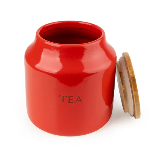 Storage Jar Tomato Tea - Red - Image 3