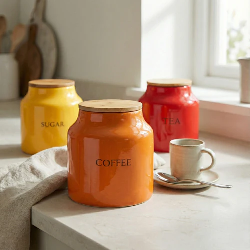 Storage Jar Tomato Tea - Red - Image 5