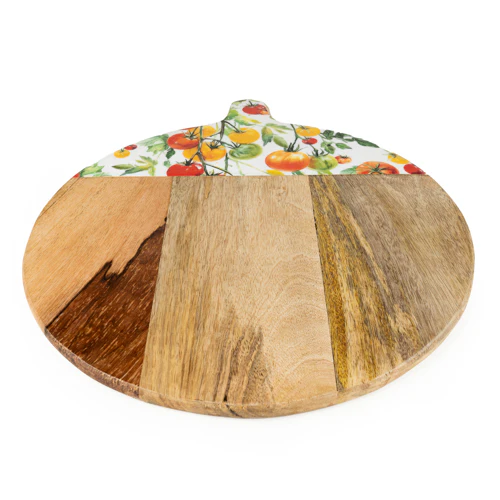 Pizza Board Mango Wood Tomatoes - Image 3