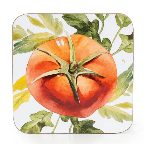 Set of 4 Coasters Tomatoes - Image 4