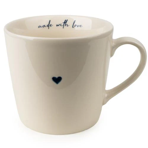 Heart Design V-Shaped Mug