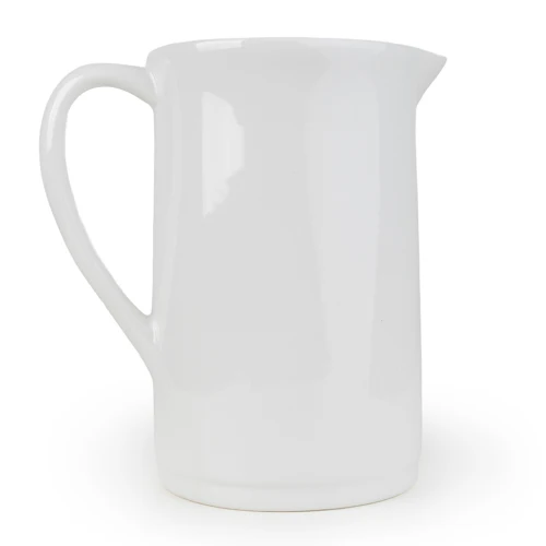 White Ceramic Highland Cow Jug   - Image 3