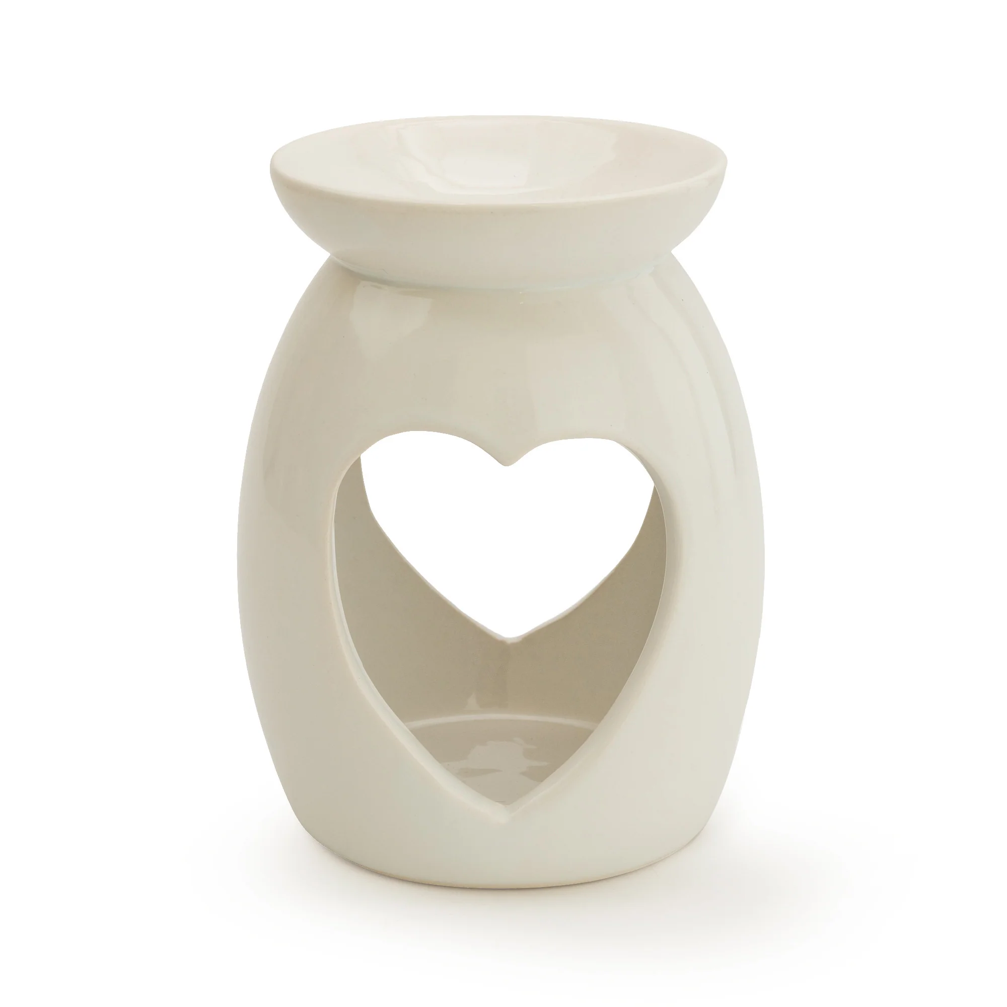 Chic White Heart Wax Burner - Image 4