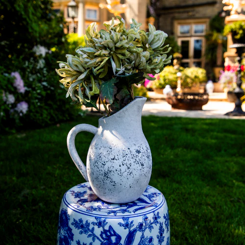 White Terracotta Jug - Image 2
