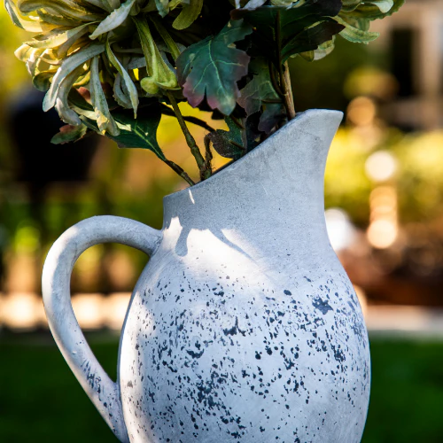 White Terracotta Jug - Image 4