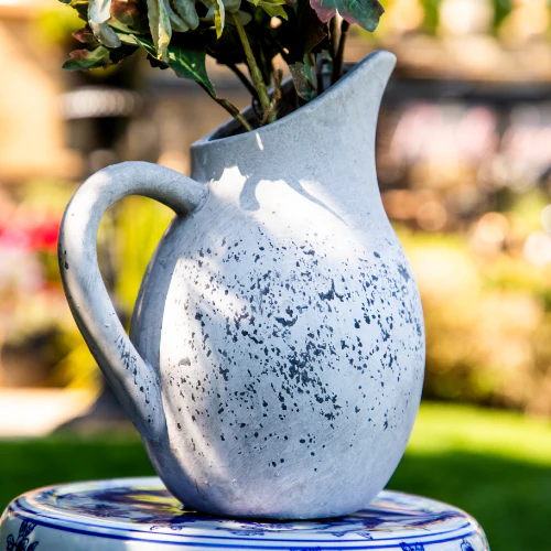 White Terracotta Jug - Image 7