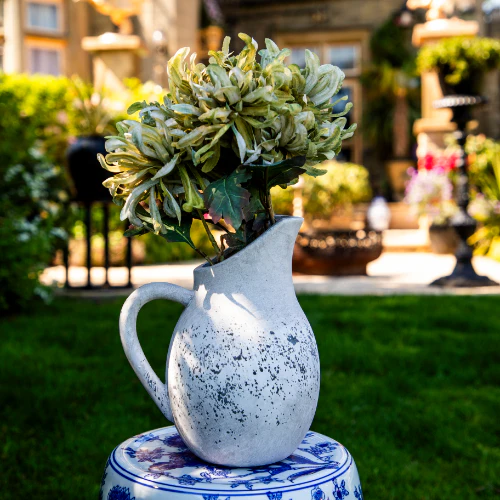 White Terracotta Jug - Image 9