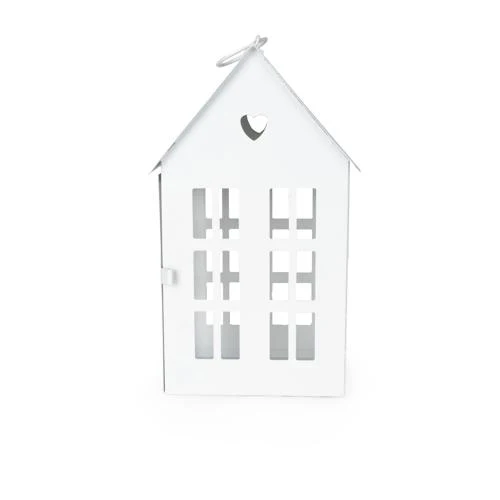 Large White Townhouse Lantern - Image 2
