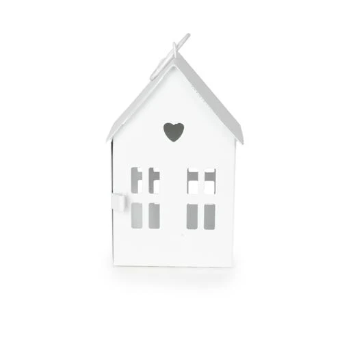 Small White Townhouse Lantern