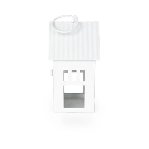 Small White Townhouse Lantern - Image 2