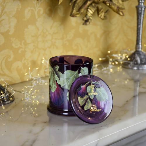 Wild Fig & Saffron Large One Wick Candle - Image 2
