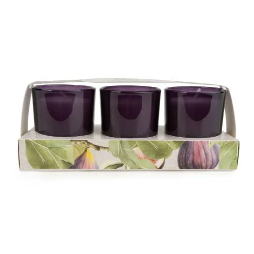 Wild Fig & Saffron Trio Candles - Image 4